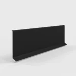 Алюминиевый плинтус Laconistiq Adhesive 80 Чёрный