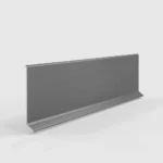 Алюминиевый плинтус Laconistiq Adhesive 80 Серебро