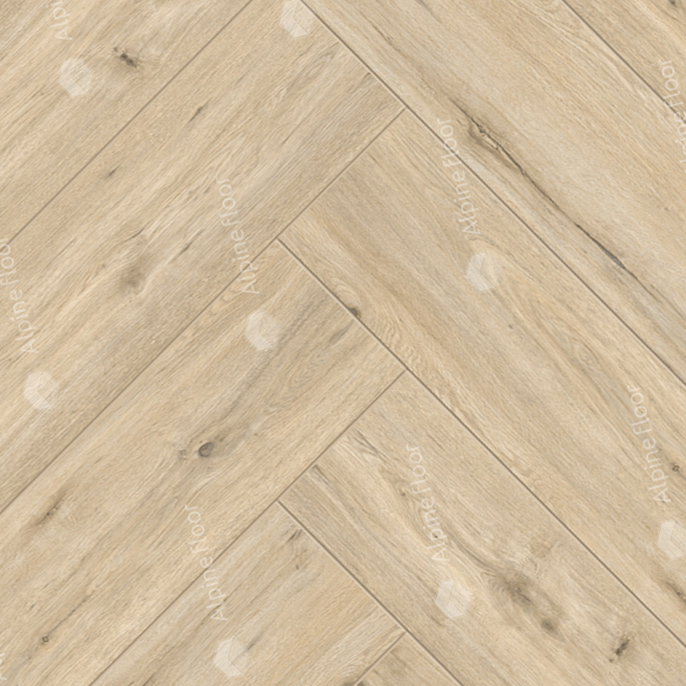 Ламинат 33 класса Alpine floor Herringbone 8 Pro LF102-01 Дуб Лион