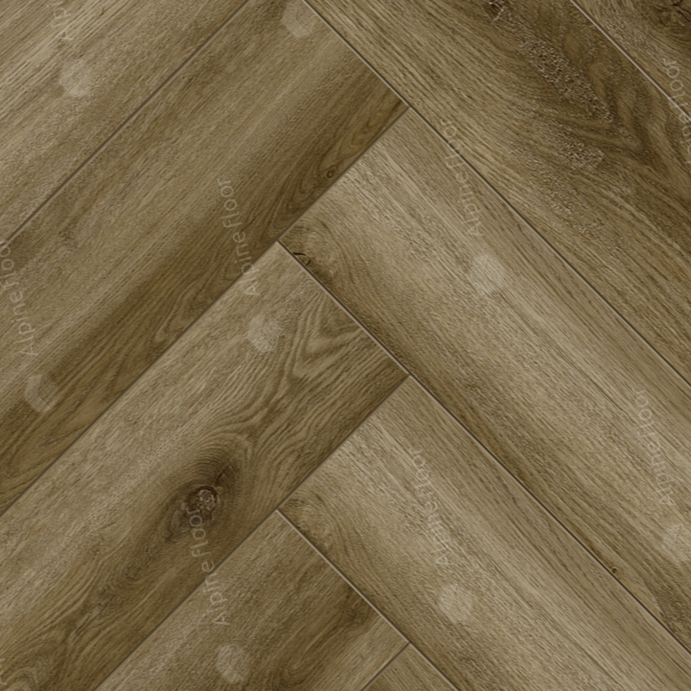 Ламинат 33 класса Alpine floor Herringbone 8 Pro LF102-09 Дуб Марсель