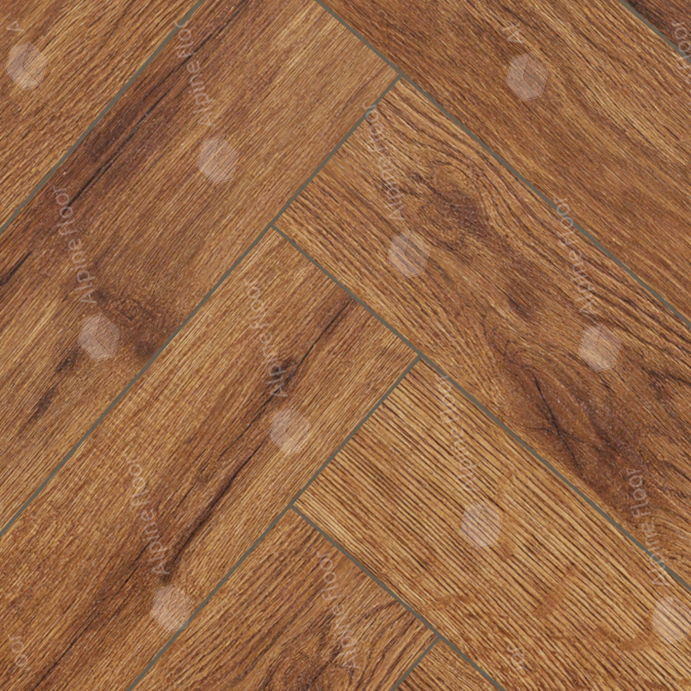 Ламинат 33 класса Alpine floor Herringbone 12 LF105-09 Дуб Калабрия