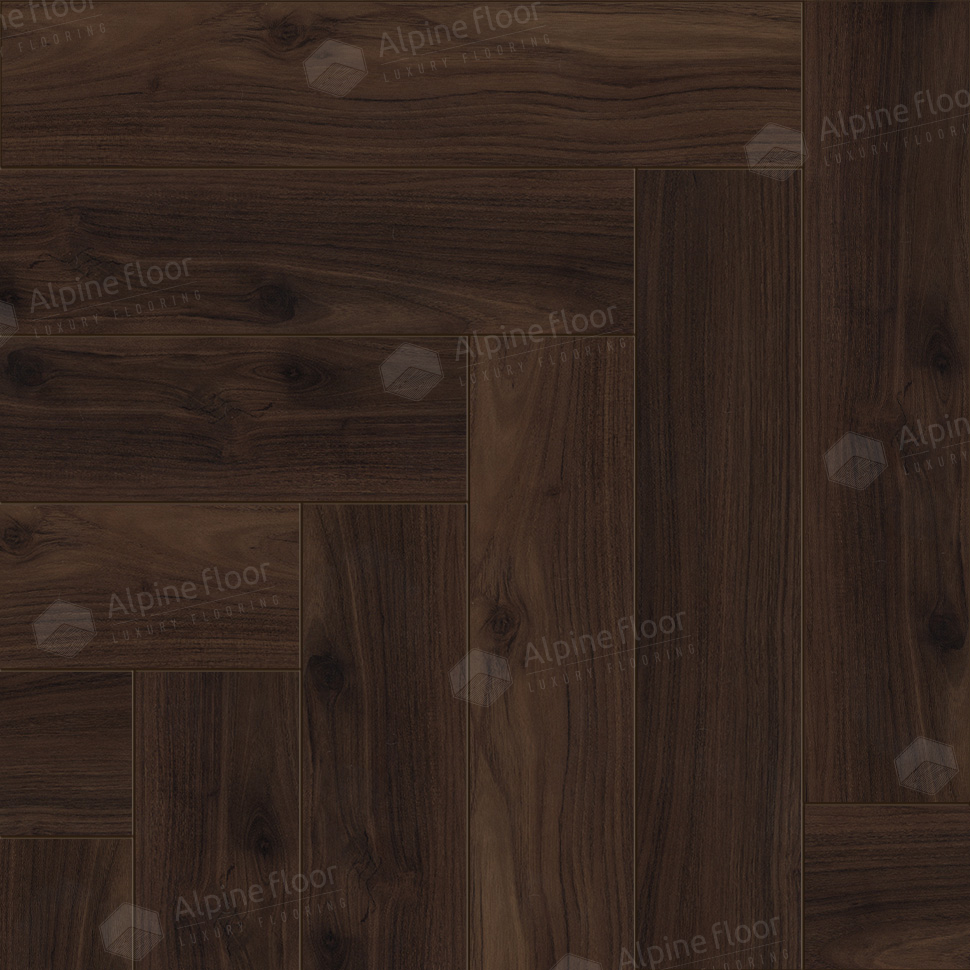 Ламинат 33 класса Alpine floor Herringbone 12 LF105-14 Дуб Абруццо
