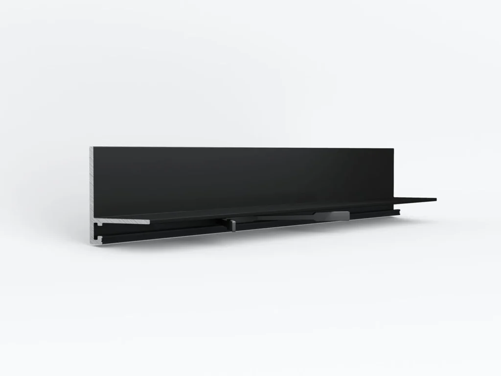 Микроплинтус Laconistiq MICRO-L  Чёрный Муар