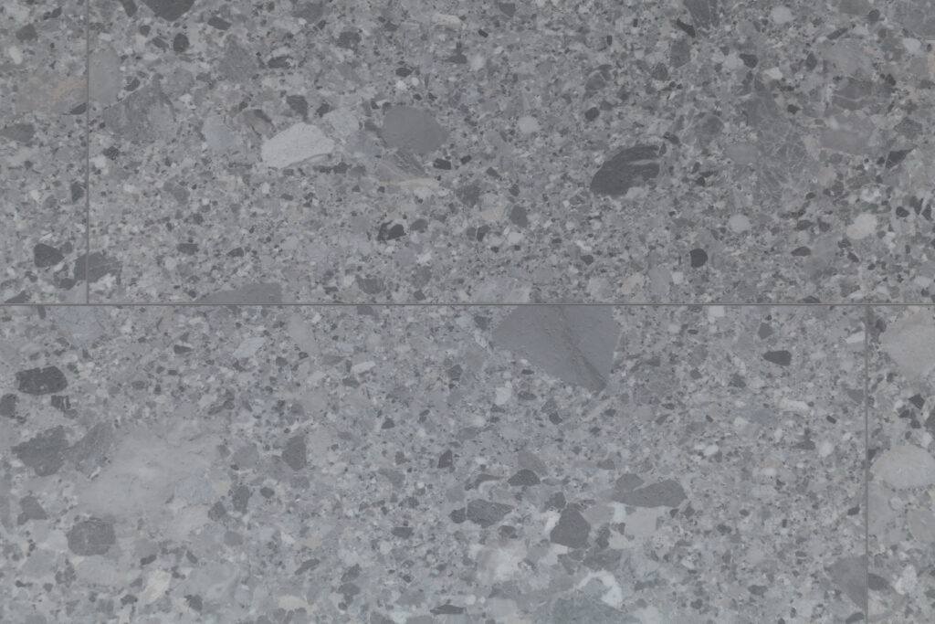 Замковой кварц-винил SPC Floor Bonkeel Tile Terrazzo Grigio