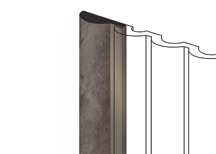 Финишный молдинг LF140A BR492