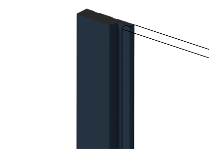 Финишный молдинг LF124A BU22