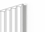 Финишный молдинг LF136B NP