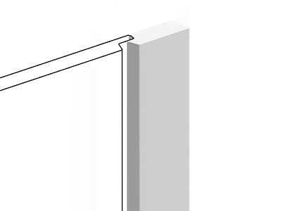 Финишный молдинг LF124B NP