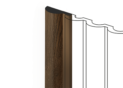 Финишный молдинг LF140A BR489G