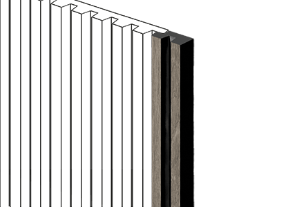 Финишный молдинг LF129B BR490NK