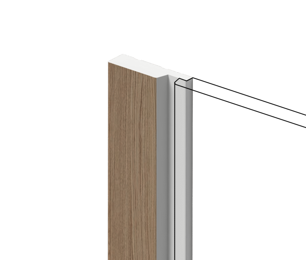 Финишный молдинг LF124A BR417N