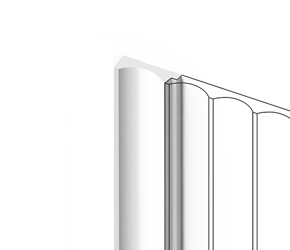 Финишный молдинг LF139A NP