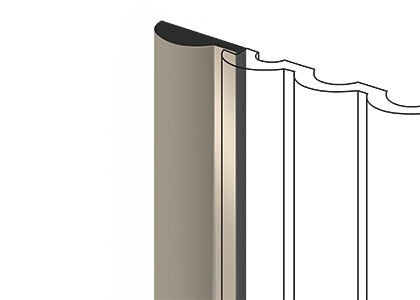 Финишный молдинг LF140A BR432