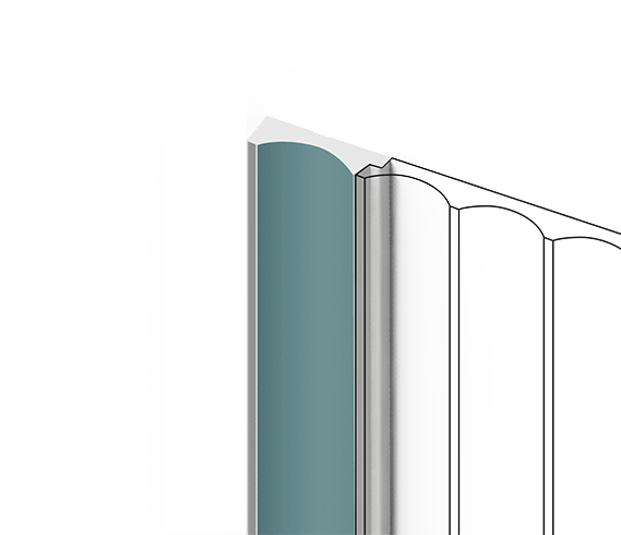 Финишный молдинг LF139A BU27