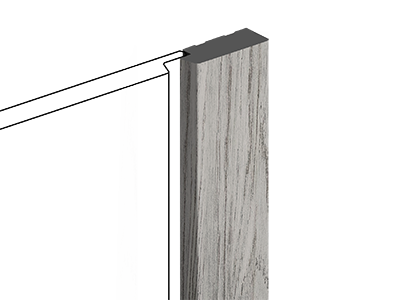 Финишный молдинг LF124B GR24