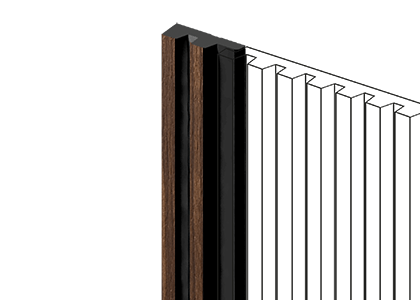 Финишный молдинг LF129A BR396NK