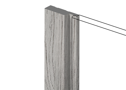 Финишный молдинг LF124A GR24