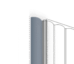 Финишный молдинг LF139A BU29
