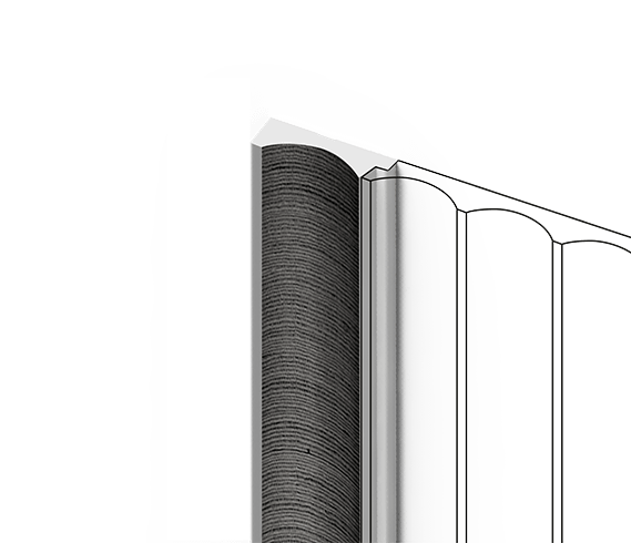Финишный молдинг LF139A GR26
