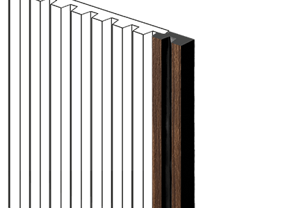 Финишный молдинг LF129B BR396NK