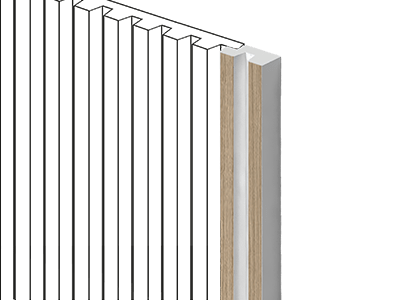 Финишный молдинг LF129B BR417N