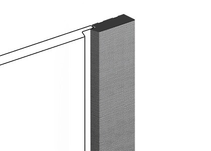 Финишный молдинг LF124B S339S