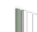 Финишный молдинг LF139A GN69