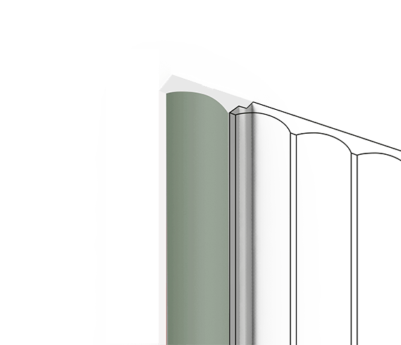 Финишный молдинг LF139A GN69