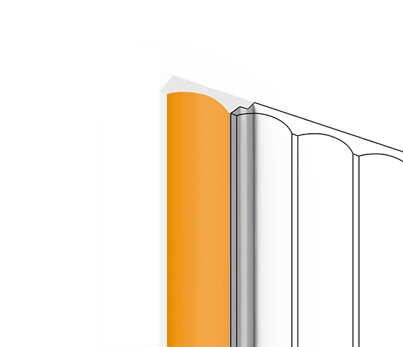 Финишный молдинг LF139A Y5