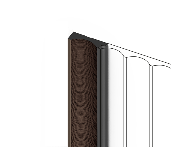 Финишный молдинг LF139A BR354