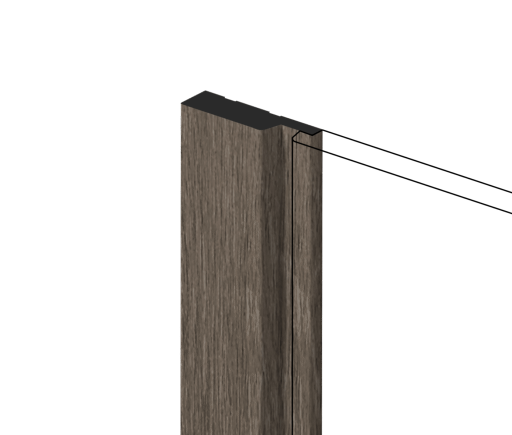 Финишный молдинг LF124A BR490