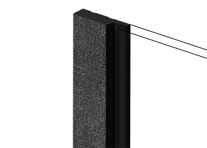 Финишный молдинг LF124A S387K