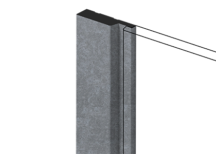 Финишный молдинг LF124A S381A