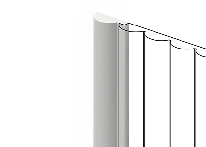 Финишный молдинг LF135A NP