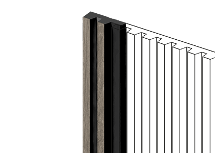 Финишный молдинг LF129A BR490NK