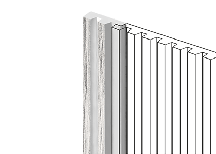 Финишный молдинг LF129A GR24N