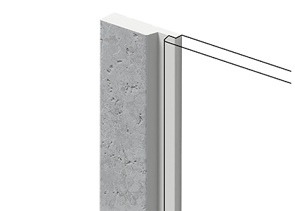 Финишный молдинг LF124A W50