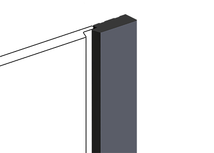 Финишный молдинг LF124B GR15K
