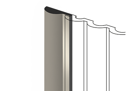 Финишный молдинг LF140A BR487