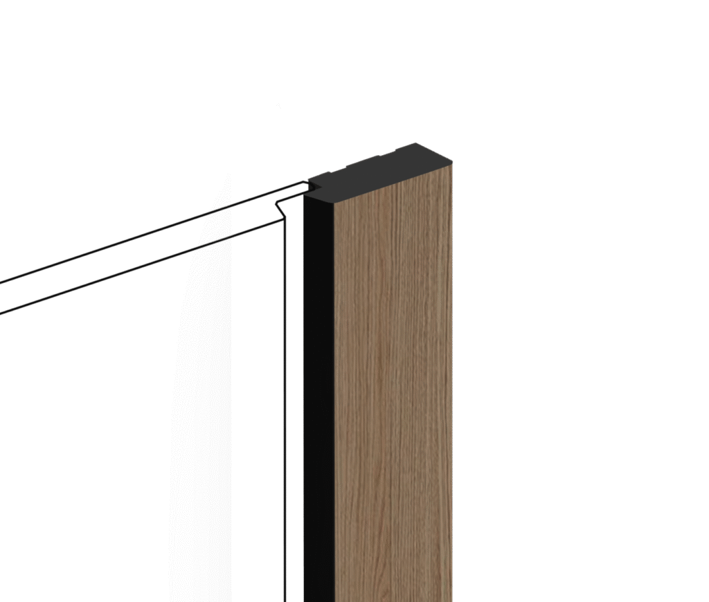 Финишный молдинг LF124B BR417K