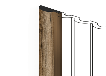 Финишный молдинг LF140A BR495