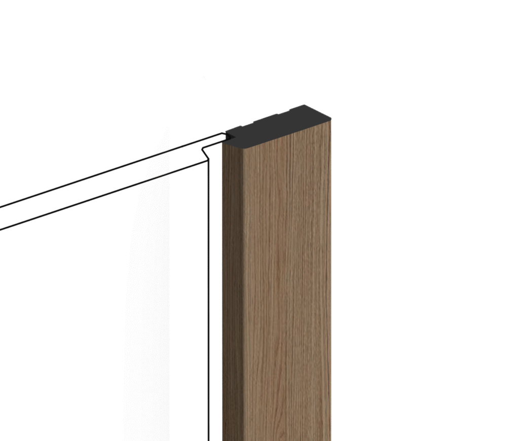 Финишный молдинг LF124B BR417
