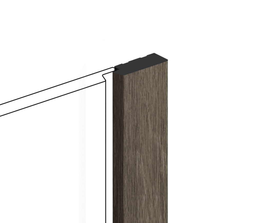 Финишный молдинг LF124B BR490