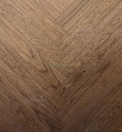 Паркет ёлка Greenline Smart Herringbone 620 дуб скайлайн