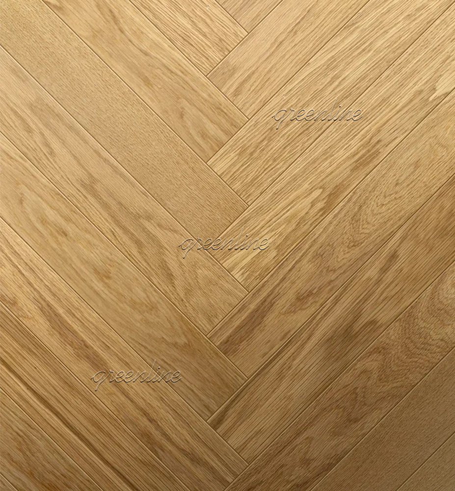 Паркет ёлка Greenline Smart Herringbone 628 дуб кристалл