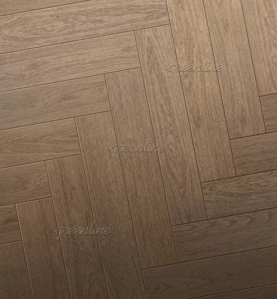 Паркет ёлка Greenline Smart Herringbone 624 дуб флоу