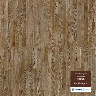 Паркетная доска Дуб Винтаж Браш