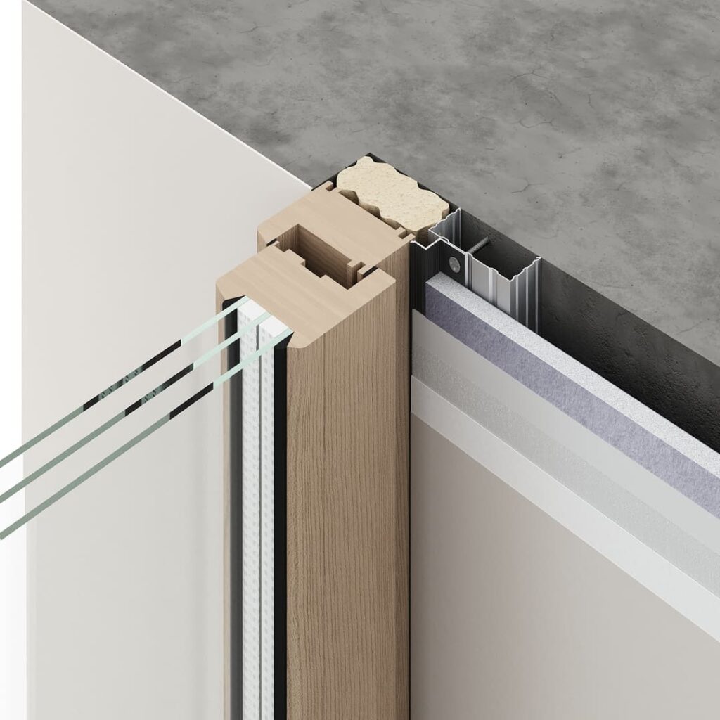 Профиль для оконных и дверных проемов D002.2