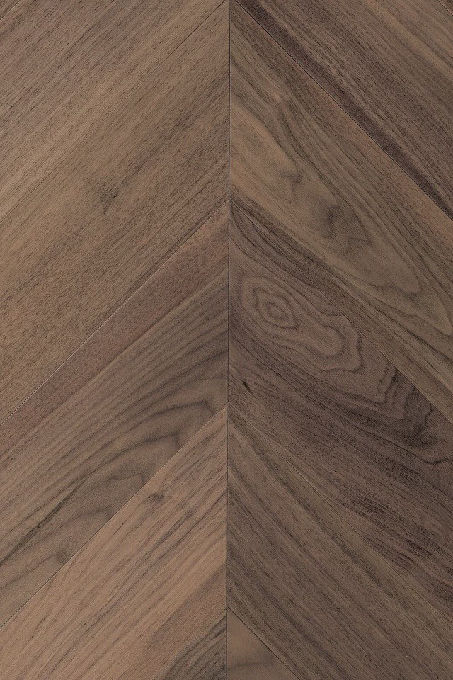 Инженерная доска Exotic Wood, Канадский Орех, Французская елочка, Селект ( Масло)